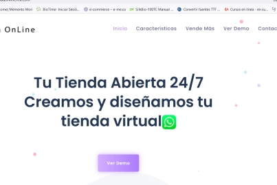 Diseño y desarrollo de una tienda en linea