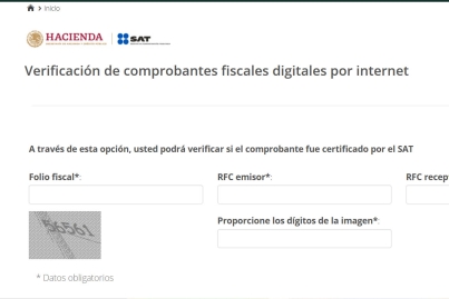 Validar comprobante de facturacion electronica