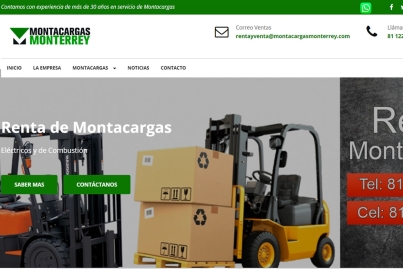 Transformando Negocios con Diseño Web: Caso de Éxito en el Sector de Montacargas